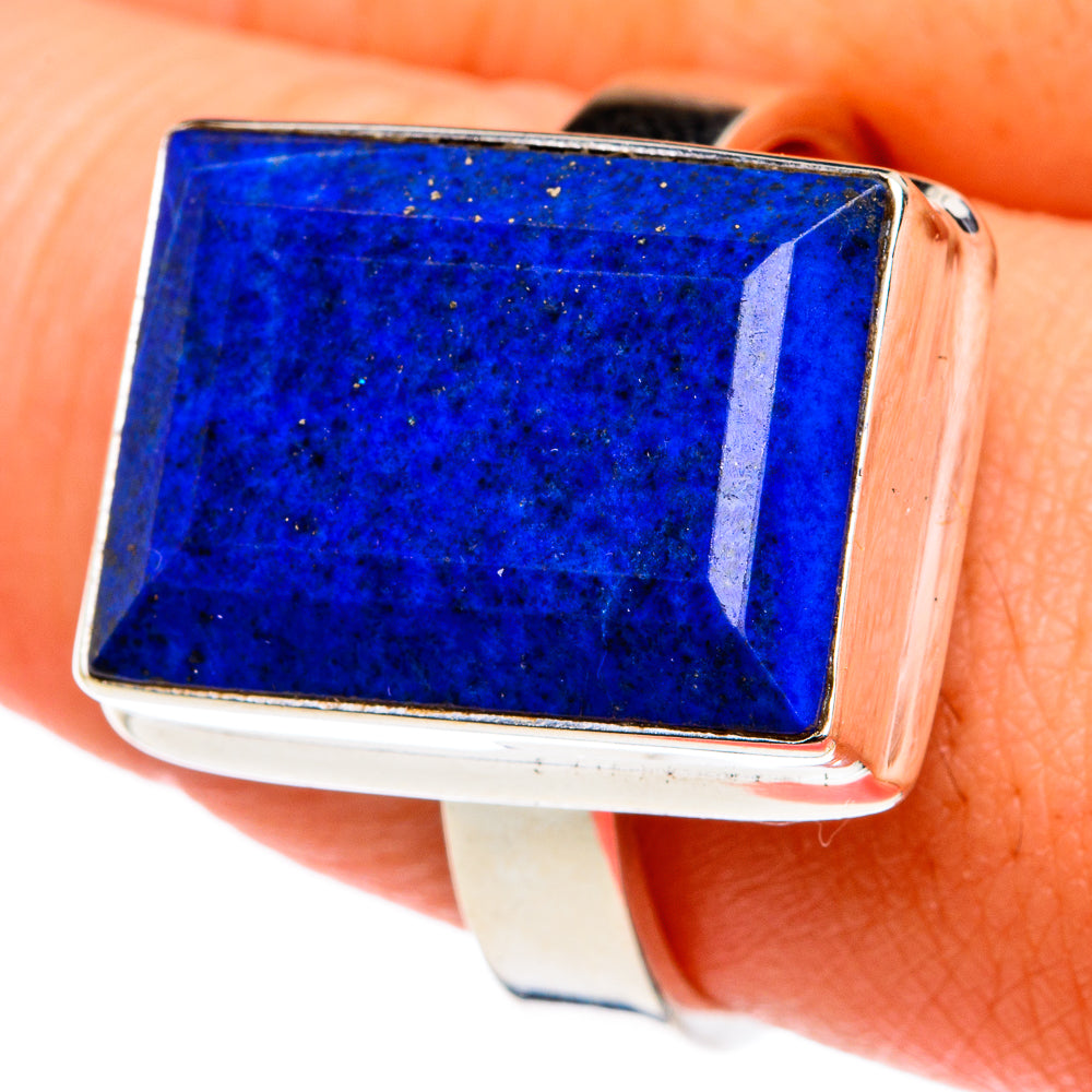 Lapis Lazuli Rings handcrafted by Ana Silver Co - RING77379
