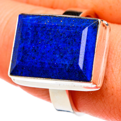 Lapis Lazuli Rings handcrafted by Ana Silver Co - RING77379