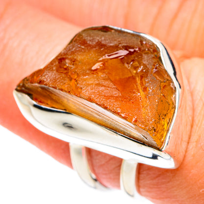 Mandarin Citrine Rings handcrafted by Ana Silver Co - RING77388