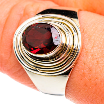Garnet Rings handcrafted by Ana Silver Co - RING77397