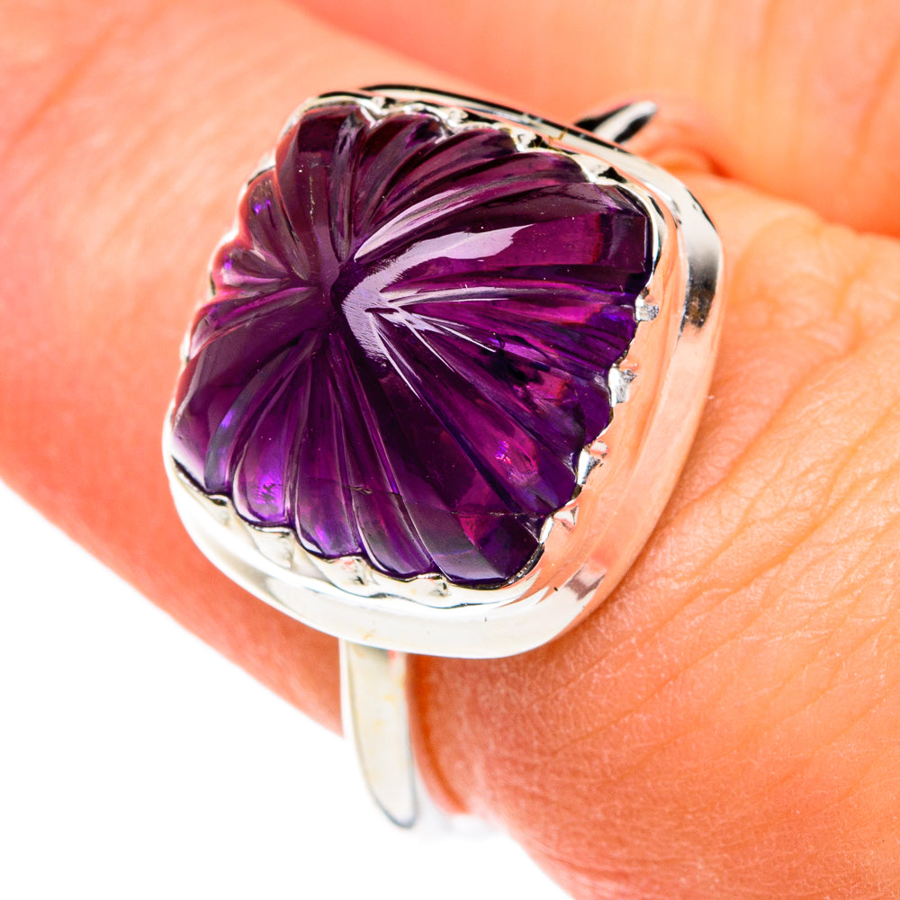 Amethyst Rings handcrafted by Ana Silver Co - RING77399