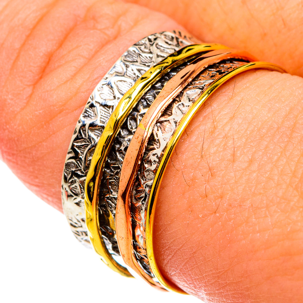 Meditation Spinner Rings handcrafted by Ana Silver Co - RING77402
