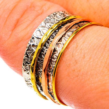 Meditation Spinner Rings handcrafted by Ana Silver Co - RING77402