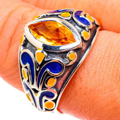 Citrine Rings handcrafted by Ana Silver Co - RING77407