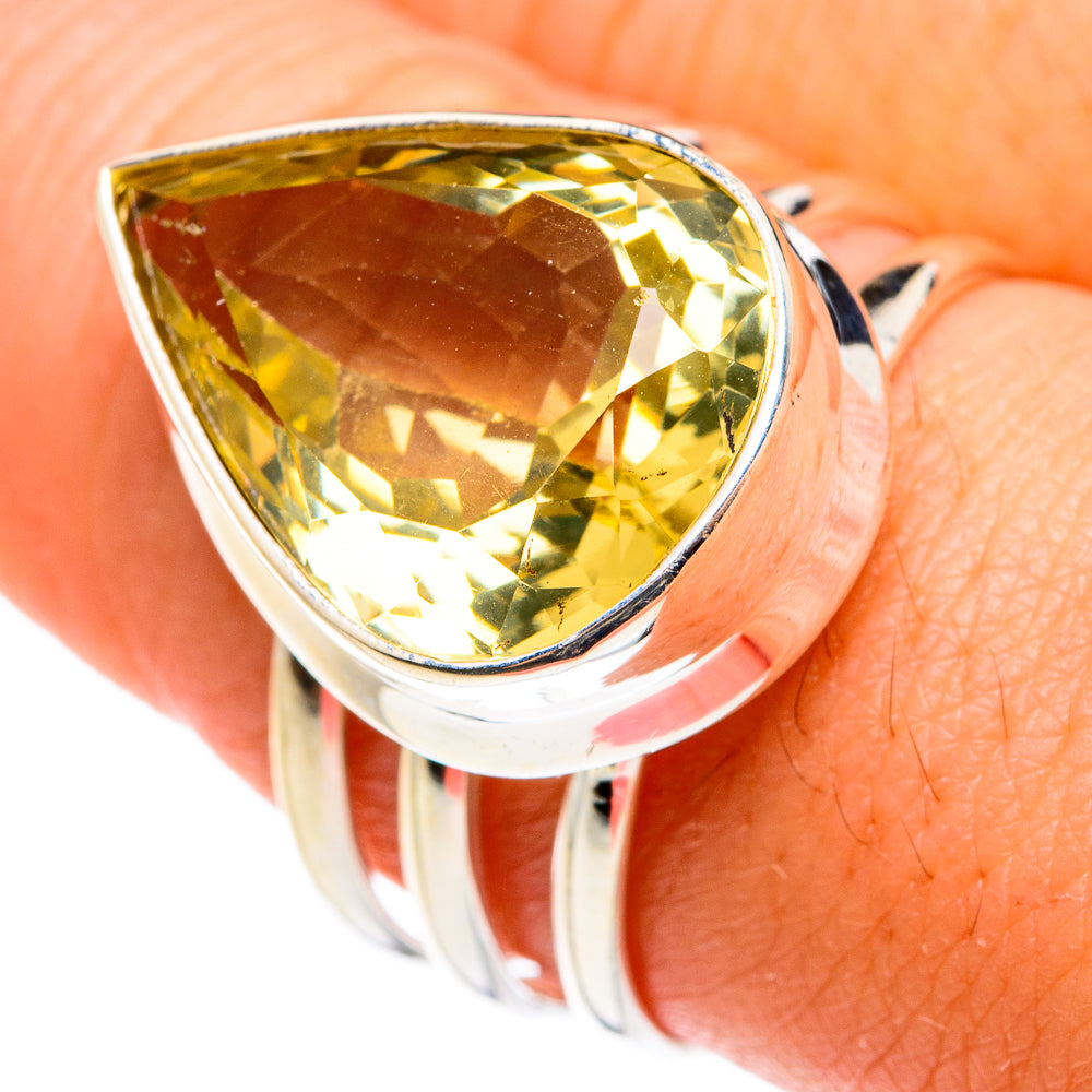 Citrine Rings handcrafted by Ana Silver Co - RING77410