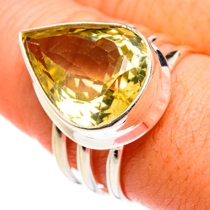 Citrine Rings handcrafted by Ana Silver Co - RING77410