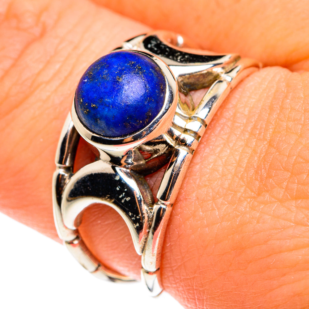 Lapis Lazuli Rings handcrafted by Ana Silver Co - RING77411