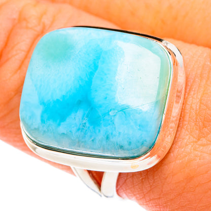 Larimar Rings handcrafted by Ana Silver Co - RING77414