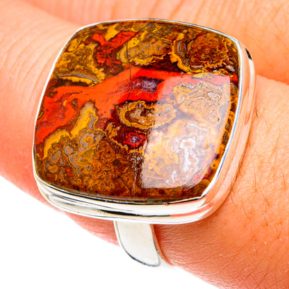 Moroccan Agate Rings handcrafted by Ana Silver Co - RING77420