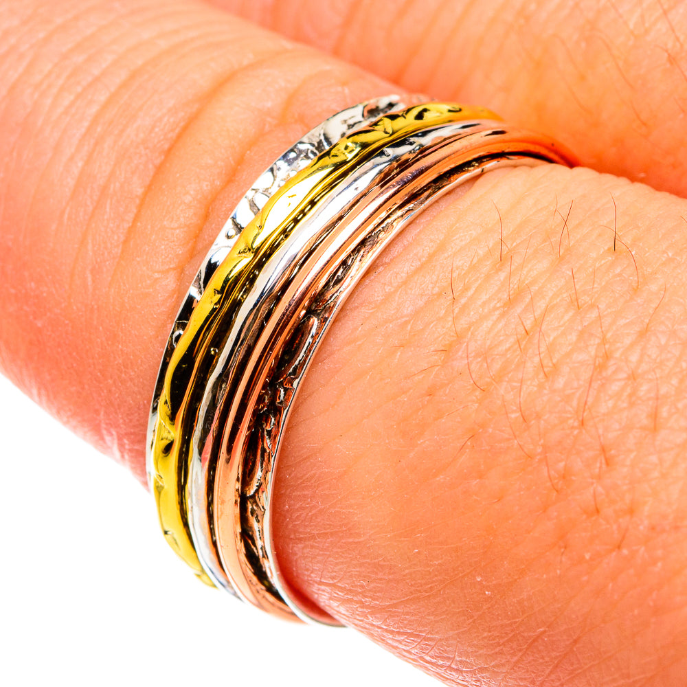 Meditation Spinner Rings handcrafted by Ana Silver Co - RING77434