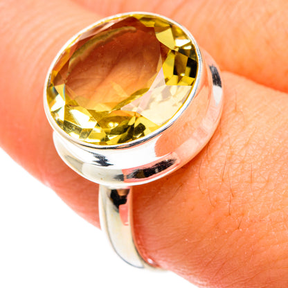 Citrine Rings handcrafted by Ana Silver Co - RING77442