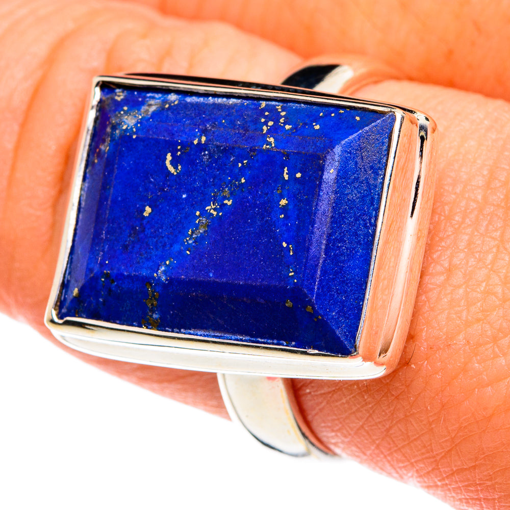 Lapis Lazuli Rings handcrafted by Ana Silver Co - RING77445