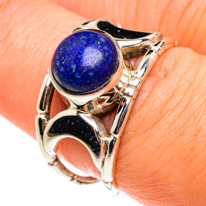 Lapis Lazuli Rings handcrafted by Ana Silver Co - RING77448