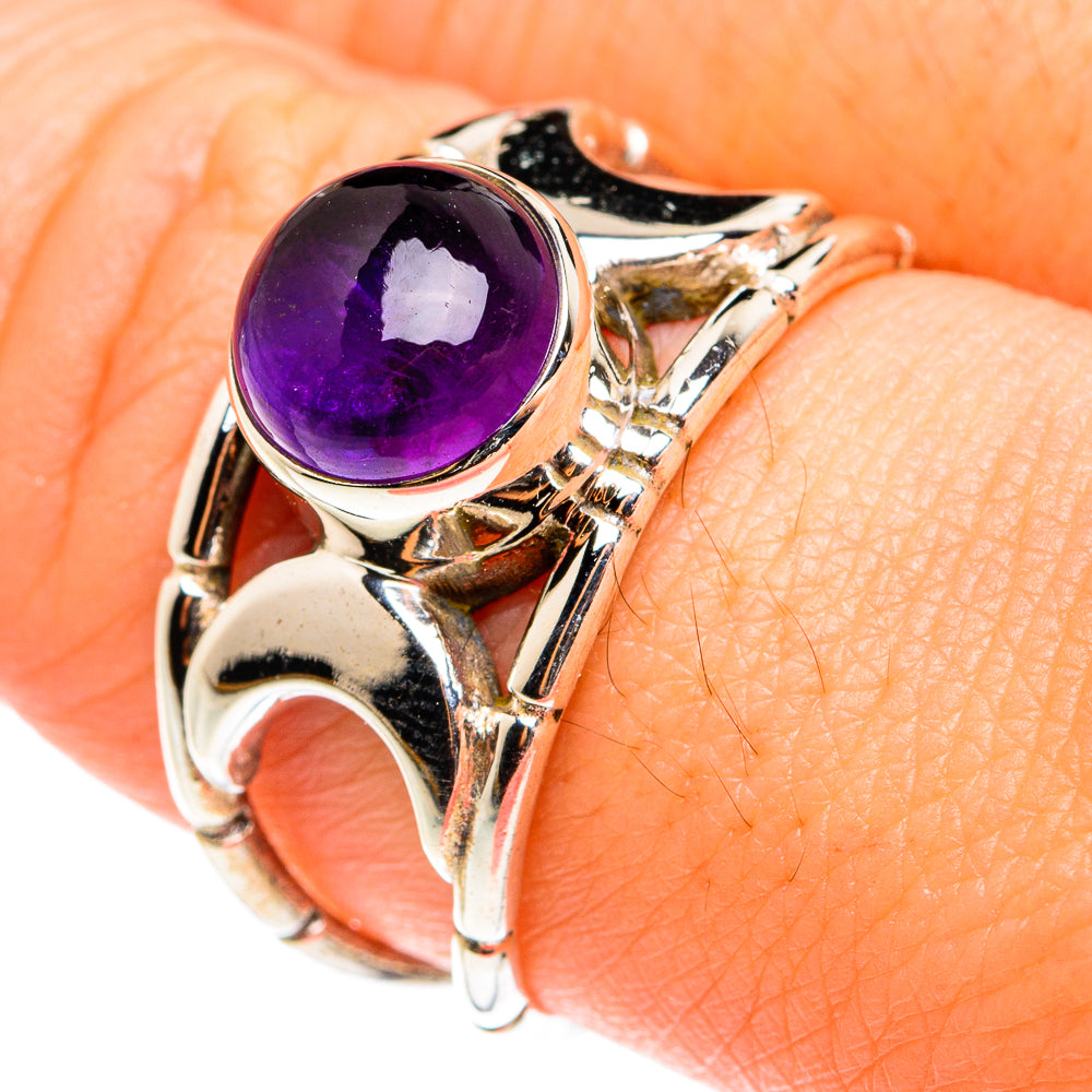Amethyst Rings handcrafted by Ana Silver Co - RING77466
