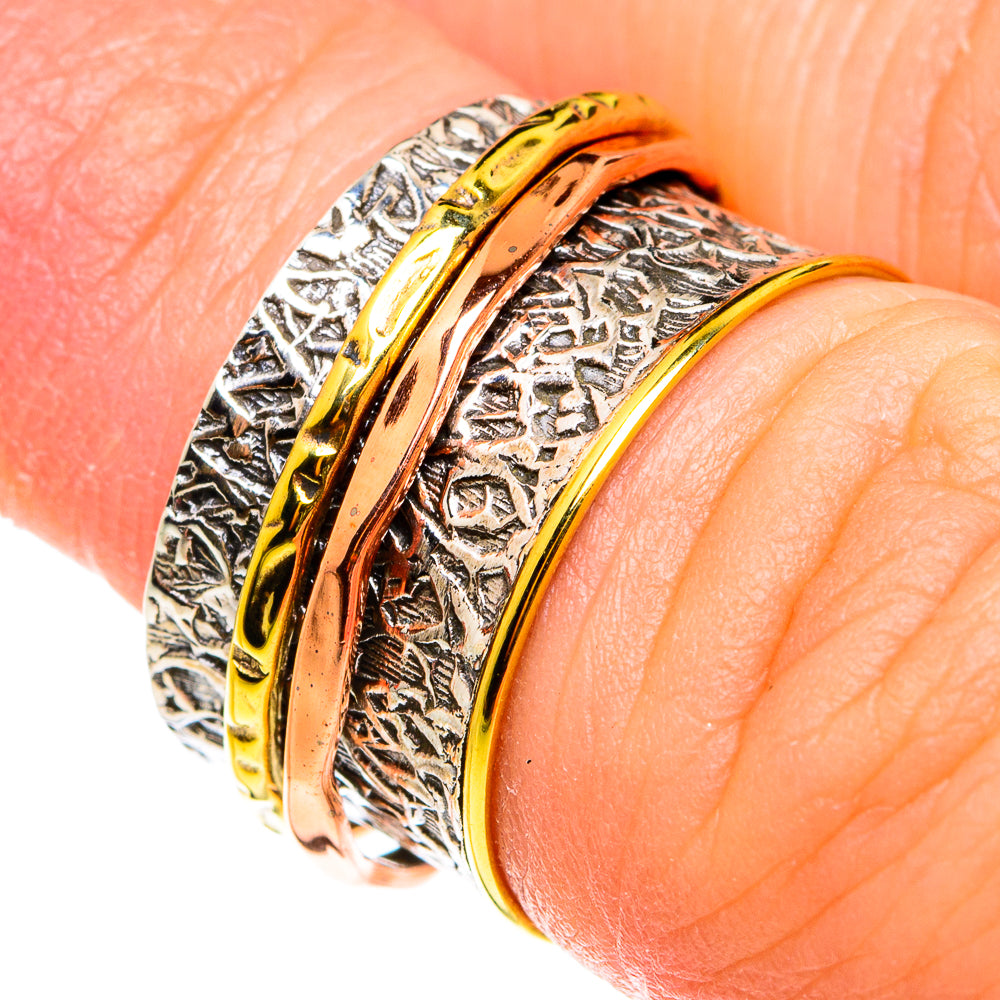 Meditation Spinner Rings handcrafted by Ana Silver Co - RING77468