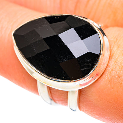 Black Onyx Rings handcrafted by Ana Silver Co - RING77470