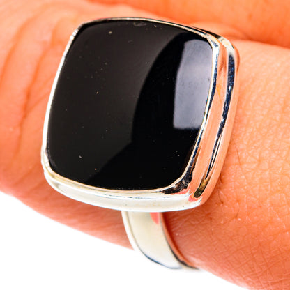 Black Onyx Rings handcrafted by Ana Silver Co - RING77471