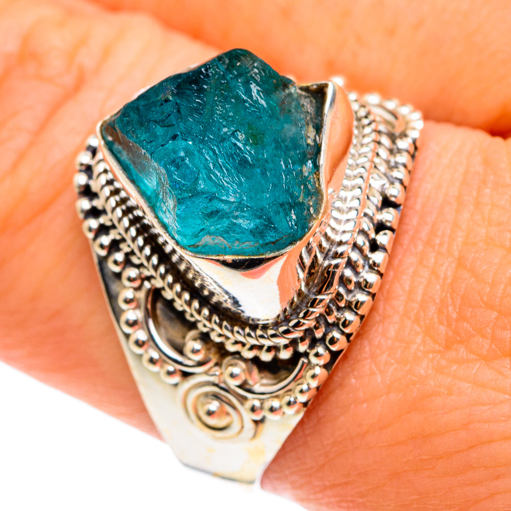 Apatite Rings handcrafted by Ana Silver Co - RING77479