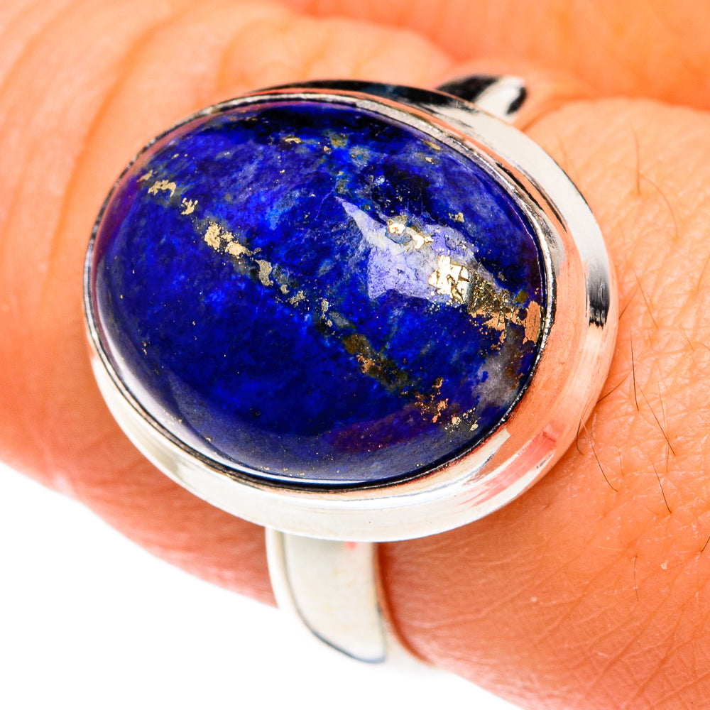 Lapis Lazuli Rings handcrafted by Ana Silver Co - RING77480