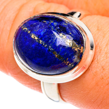 Lapis Lazuli Rings handcrafted by Ana Silver Co - RING77480