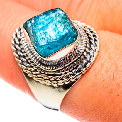 Apatite Rings handcrafted by Ana Silver Co - RING77482