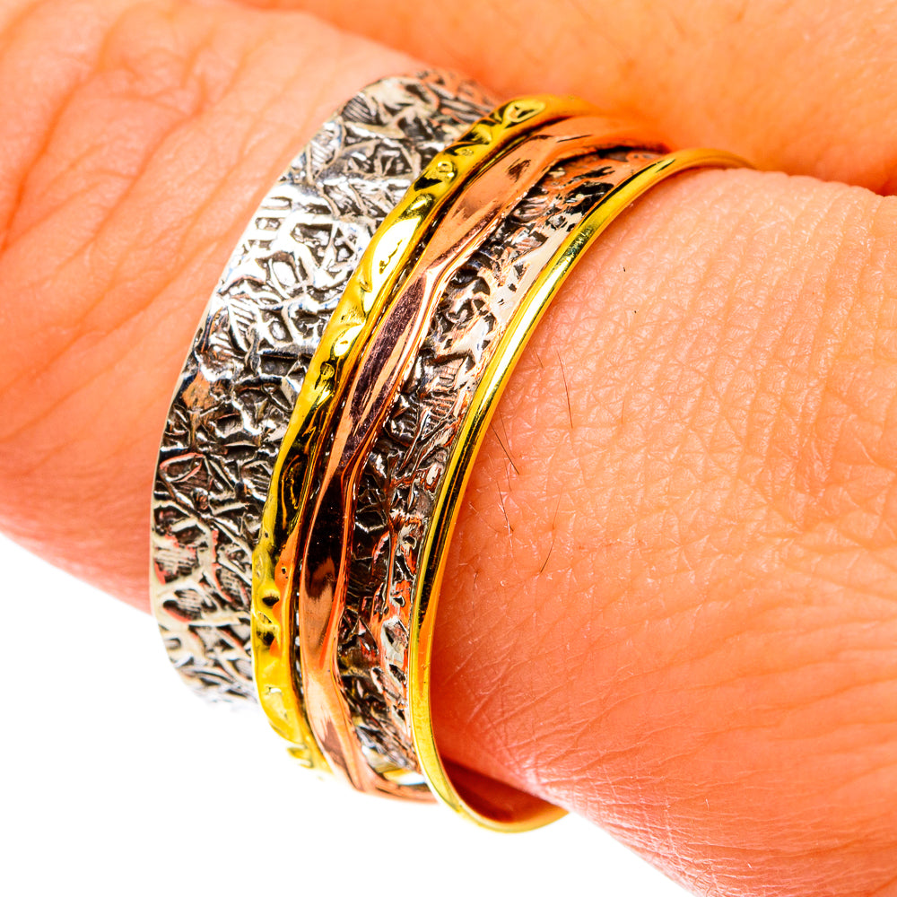 Meditation Spinner Rings handcrafted by Ana Silver Co - RING77502