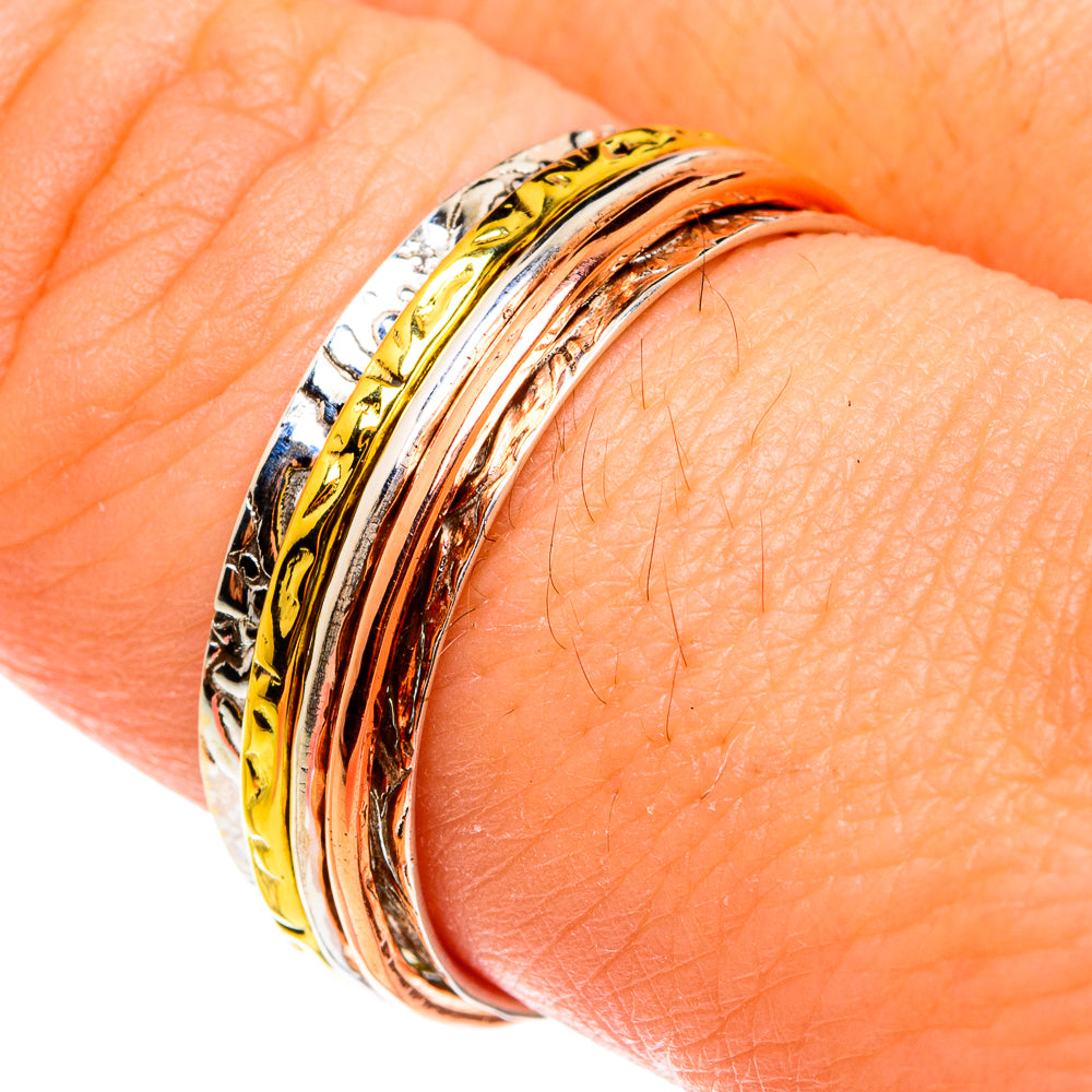 Meditation Spinner Rings handcrafted by Ana Silver Co - RING77503