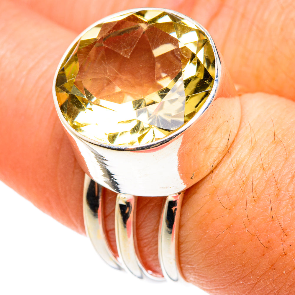 Citrine Rings handcrafted by Ana Silver Co - RING77510