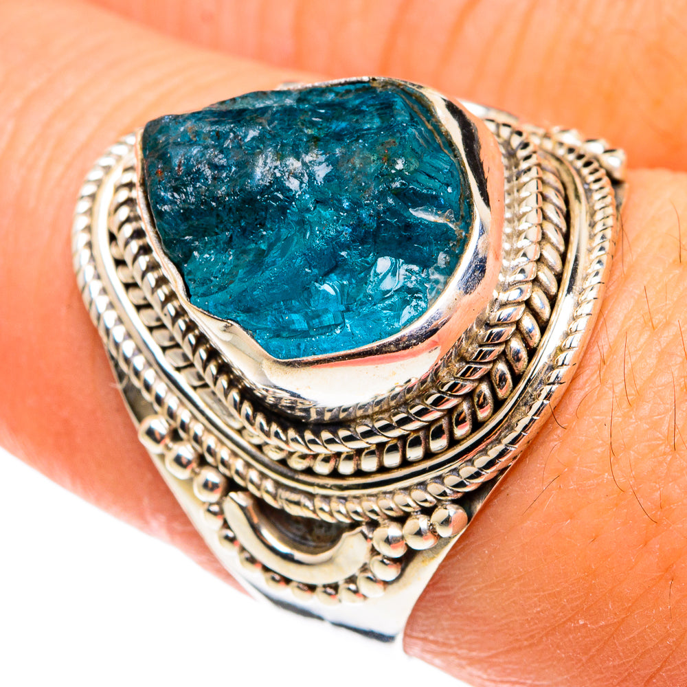 Apatite Rings handcrafted by Ana Silver Co - RING77516