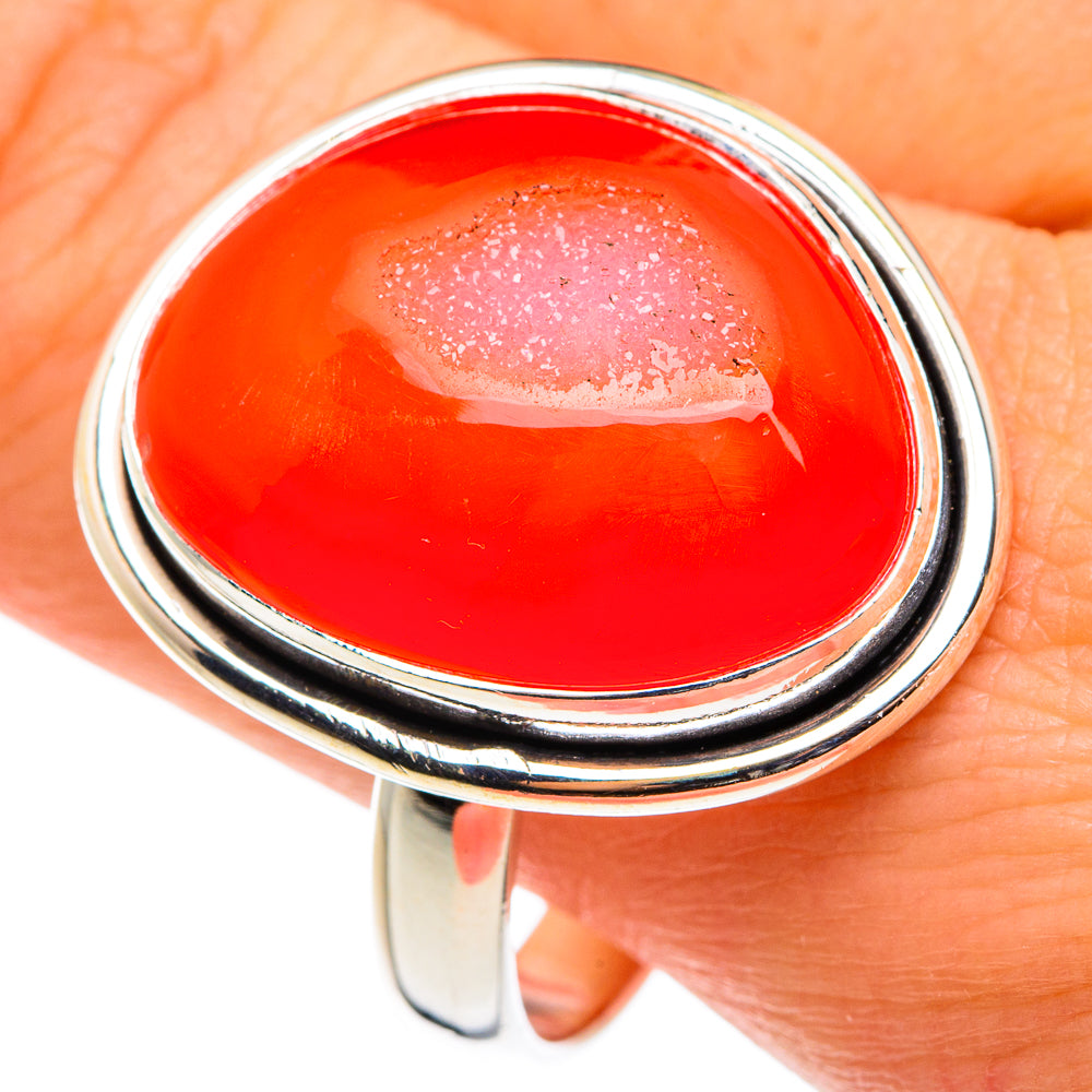 Carnelian Rings handcrafted by Ana Silver Co - RING77523