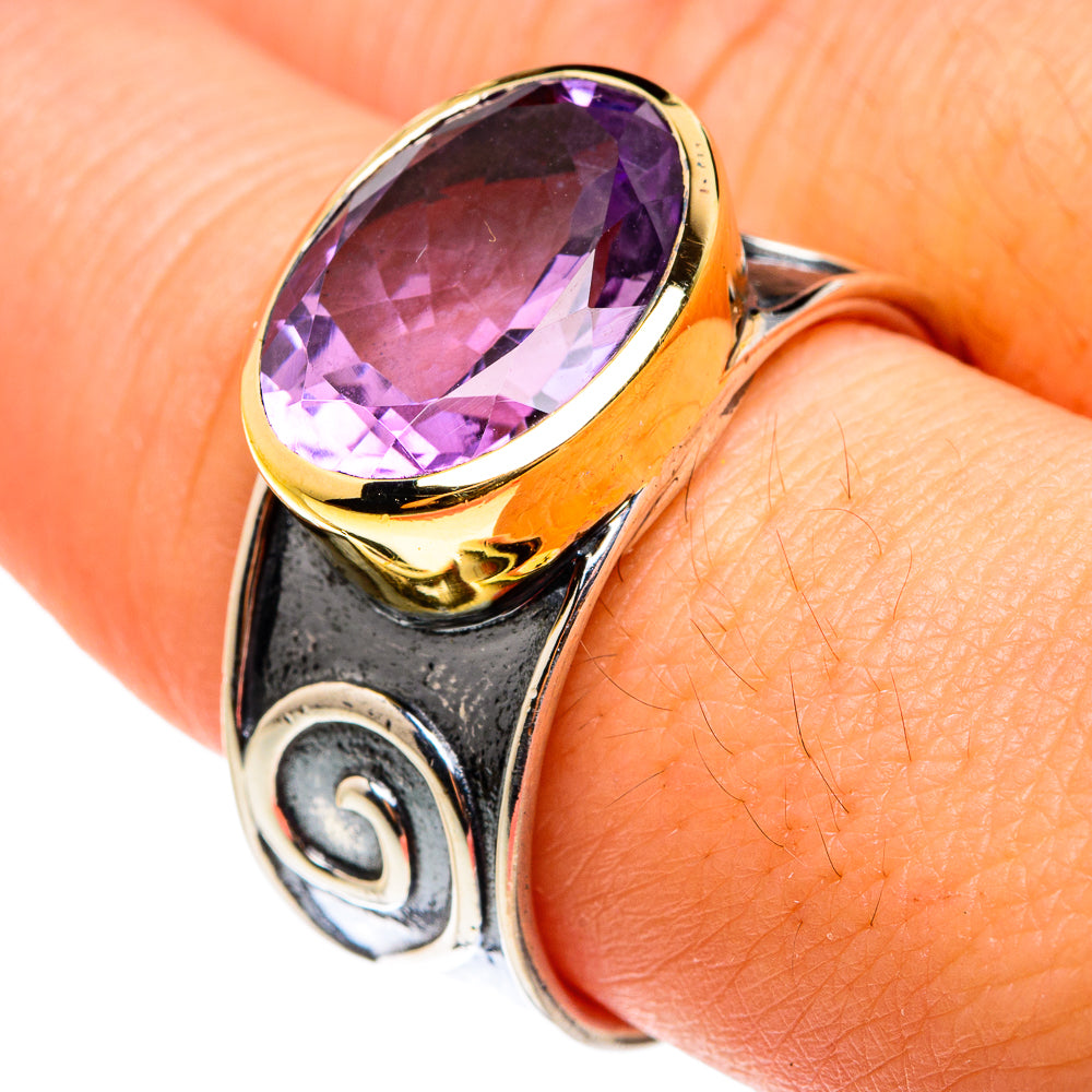 Amethyst Rings handcrafted by Ana Silver Co - RING77534