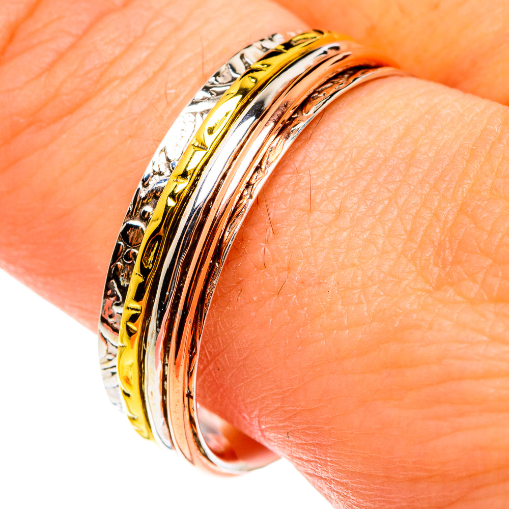 Meditation Spinner Rings handcrafted by Ana Silver Co - RING77535