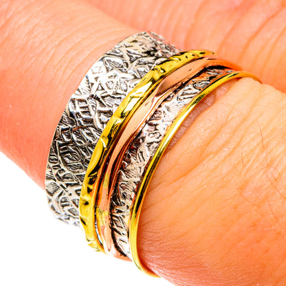 Meditation Spinner Rings handcrafted by Ana Silver Co - RING77536