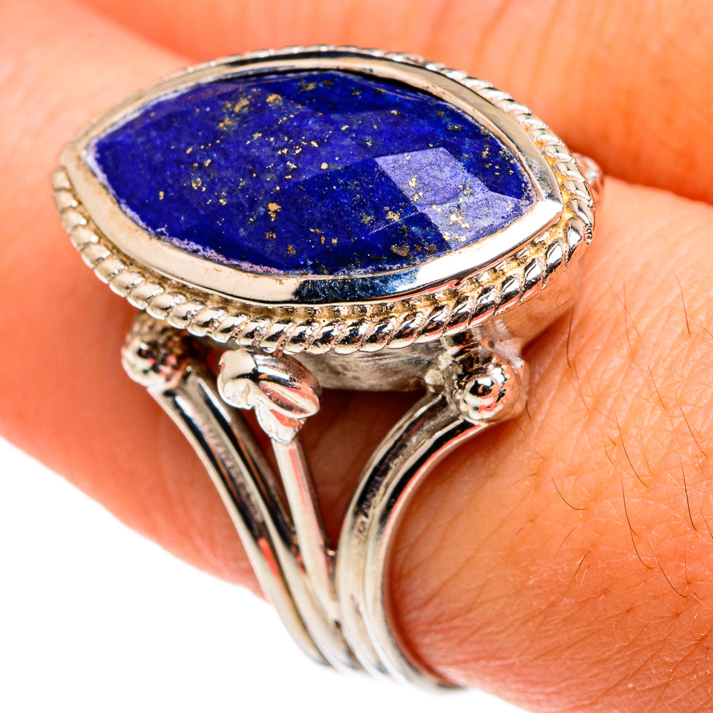 Lapis Lazuli Rings handcrafted by Ana Silver Co - RING77544
