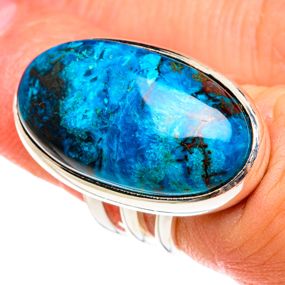 Shattuckite Rings handcrafted by Ana Silver Co - RING77548