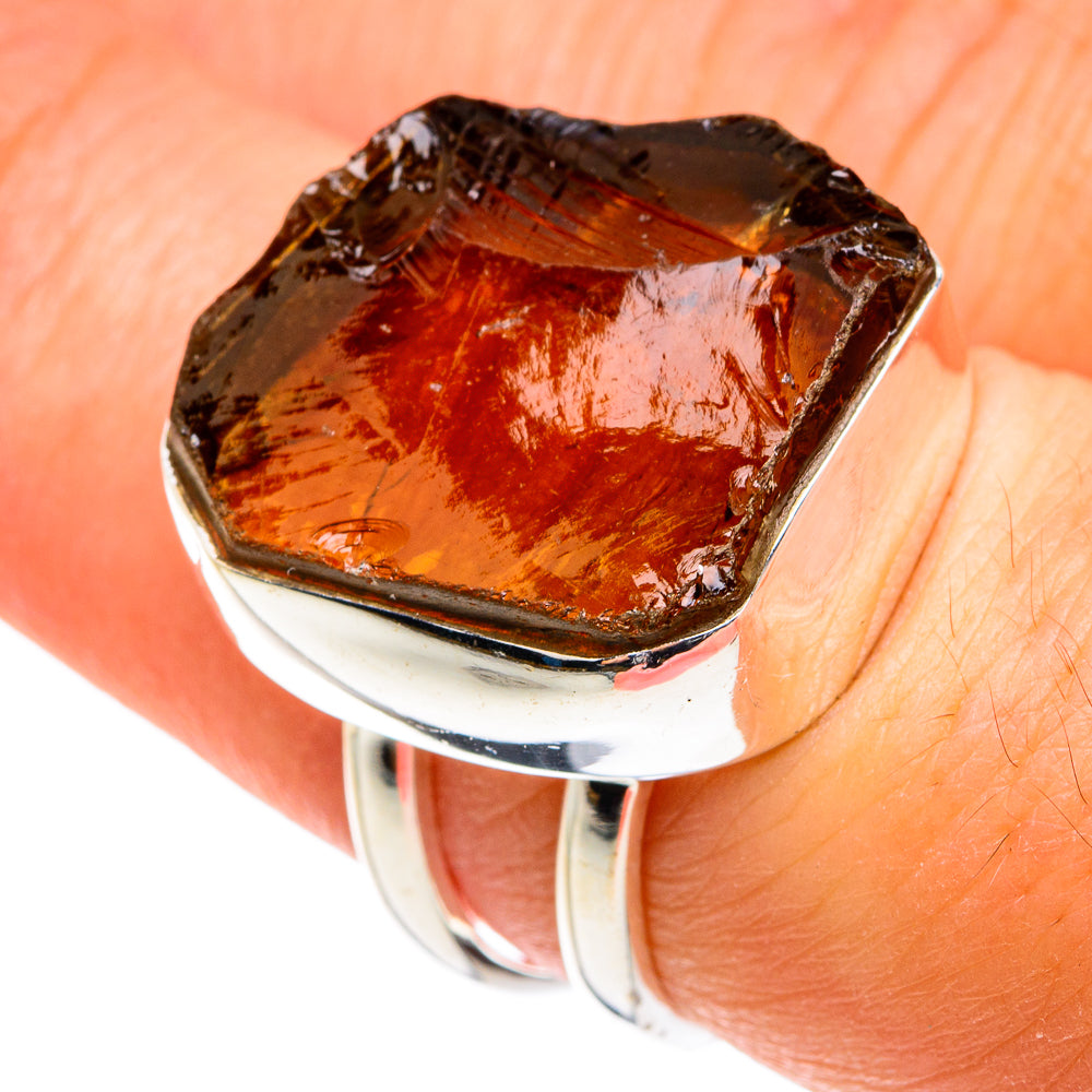 Citrine Rings handcrafted by Ana Silver Co - RING77552