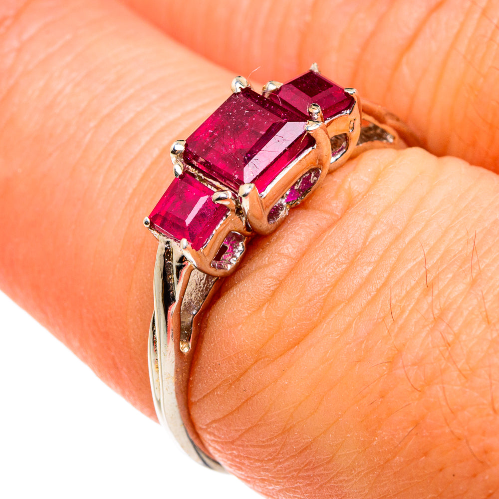 Pink Tourmaline Rings handcrafted by Ana Silver Co - RING77560