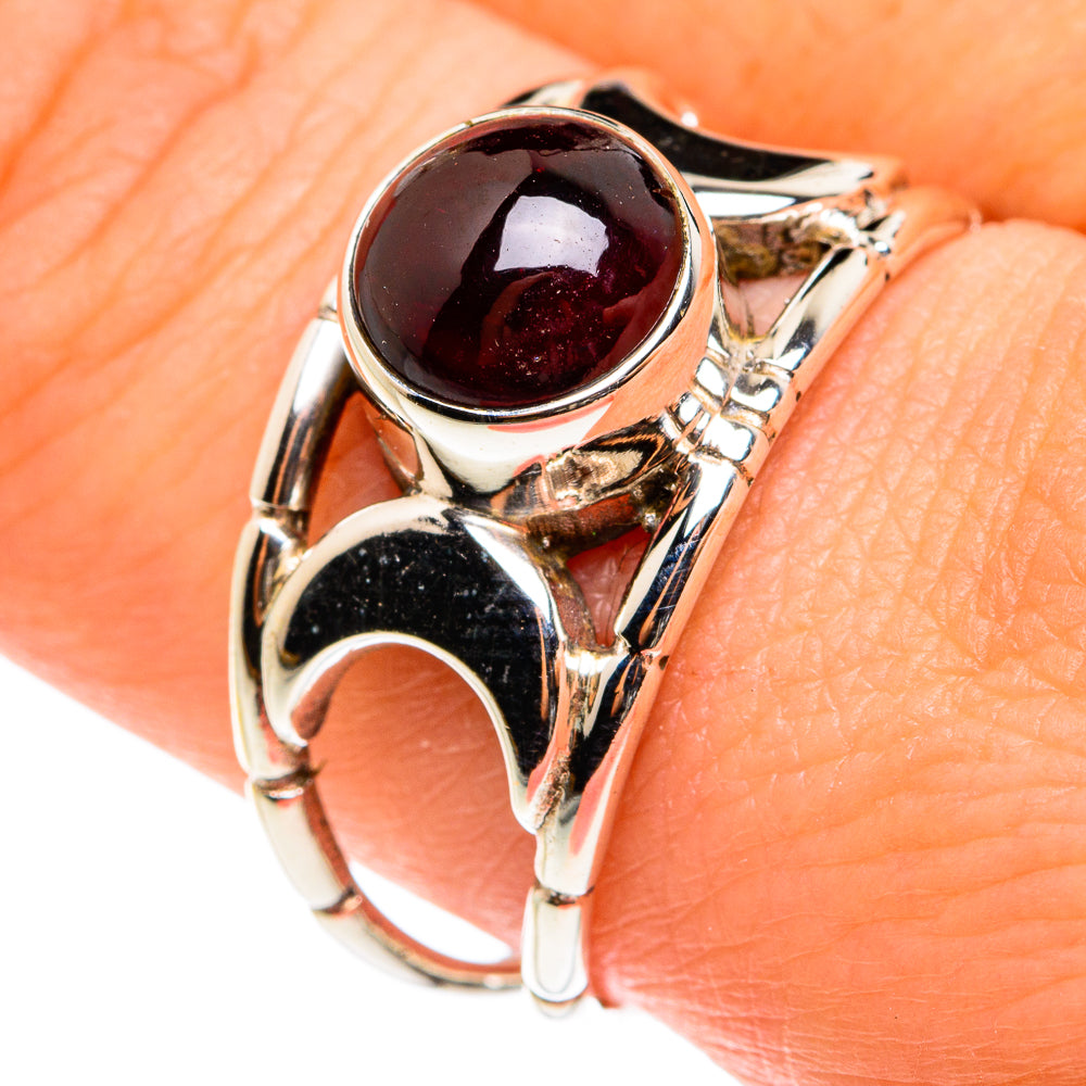 Garnet Rings handcrafted by Ana Silver Co - RING77563