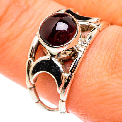 Garnet Rings handcrafted by Ana Silver Co - RING77563