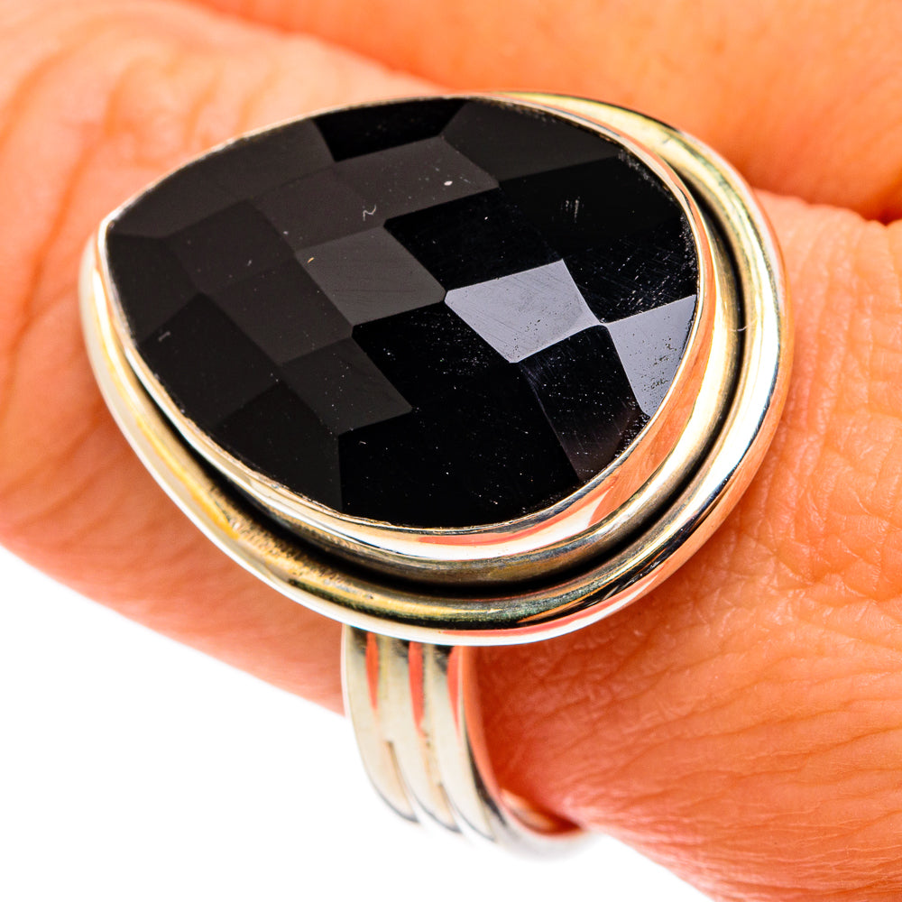 Black Onyx Rings handcrafted by Ana Silver Co - RING77569