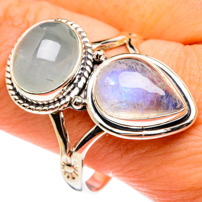 Aquamarine Rings handcrafted by Ana Silver Co - RING77577