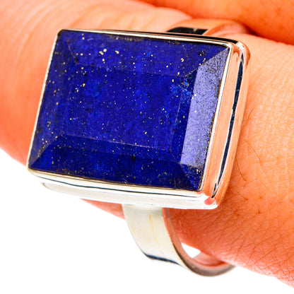Lapis Lazuli Rings handcrafted by Ana Silver Co - RING77579