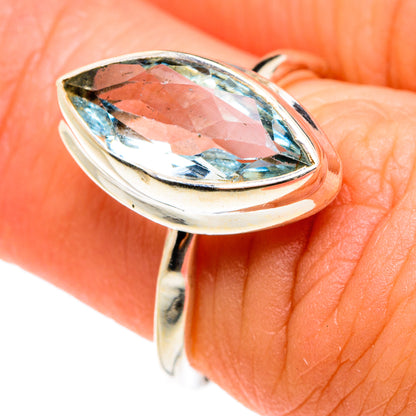 Blue Topaz Rings handcrafted by Ana Silver Co - RING77581