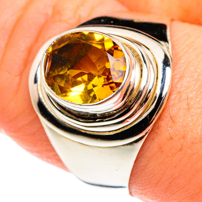 Citrine Rings handcrafted by Ana Silver Co - RING77583