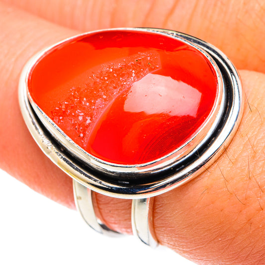 Carnelian Rings handcrafted by Ana Silver Co - RING77585