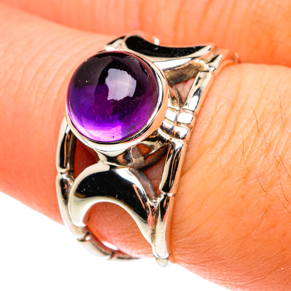 Amethyst Rings handcrafted by Ana Silver Co - RING77595