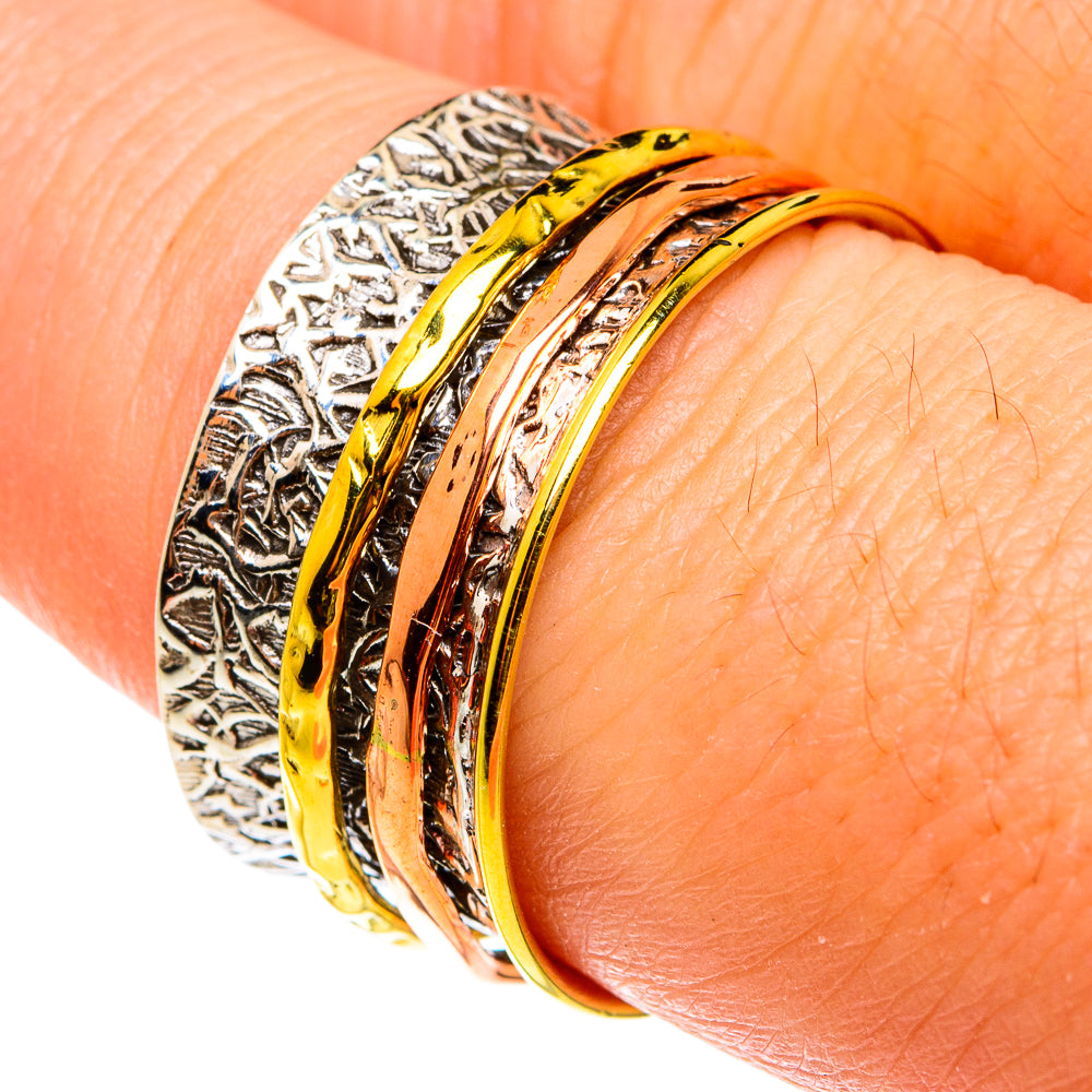 Meditation Spinner Rings handcrafted by Ana Silver Co - RING77599
