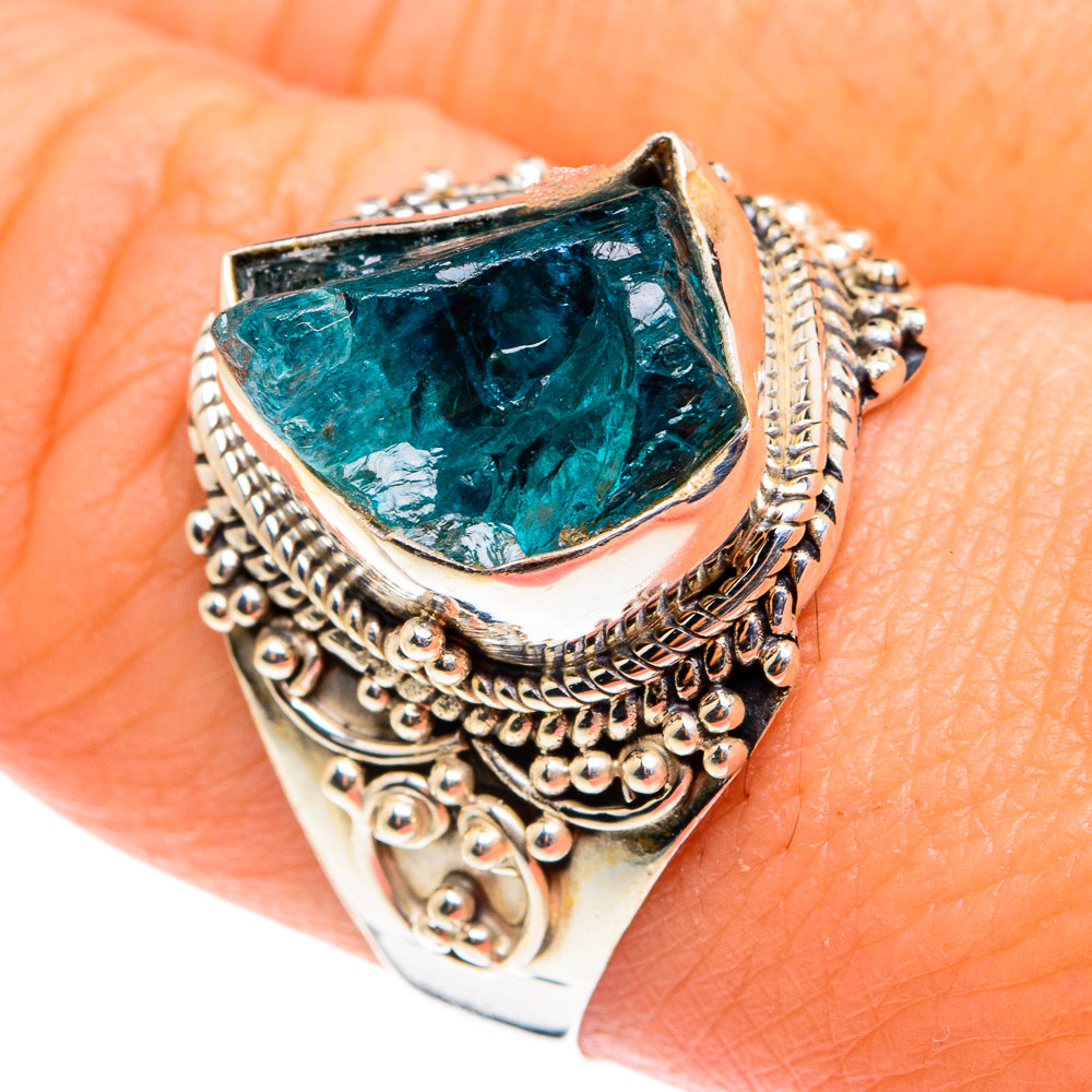 Apatite Rings handcrafted by Ana Silver Co - RING77608