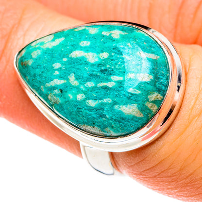 Amazonite Rings handcrafted by Ana Silver Co - RING77615