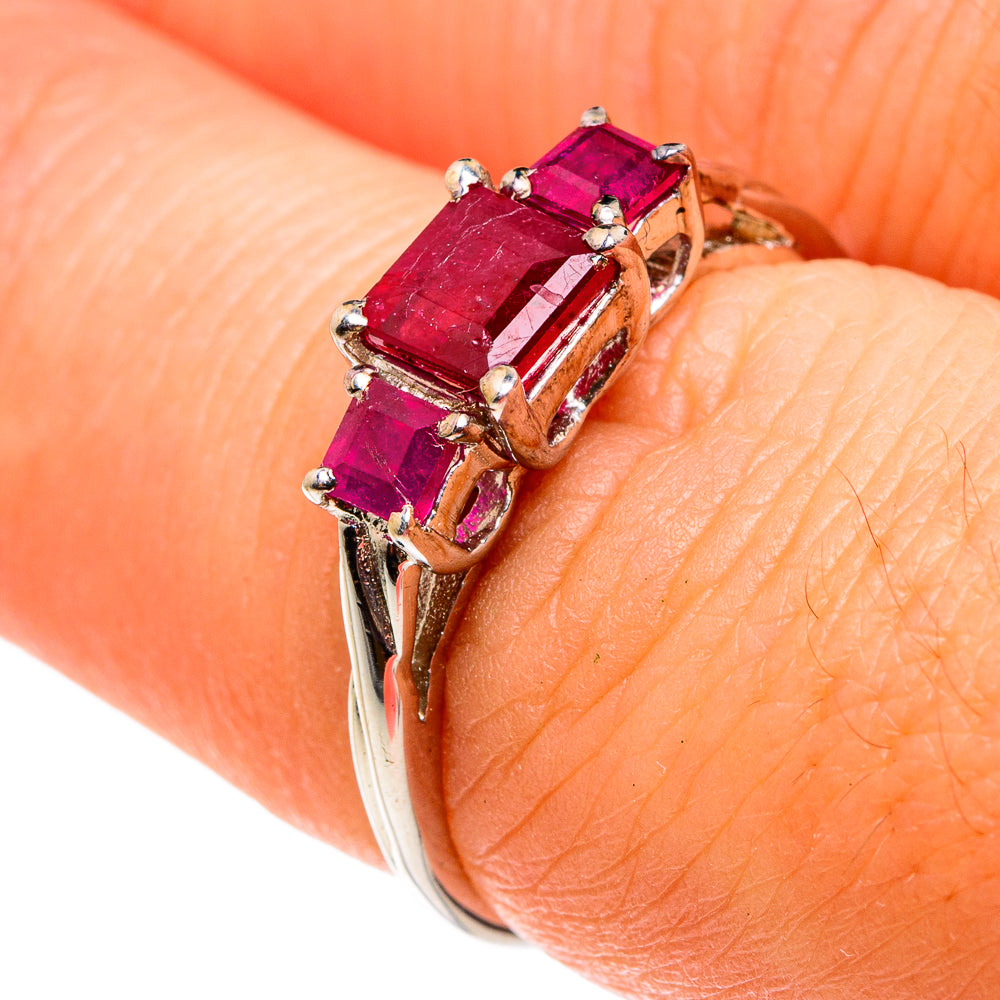 Ruby Rings handcrafted by Ana Silver Co - RING77624